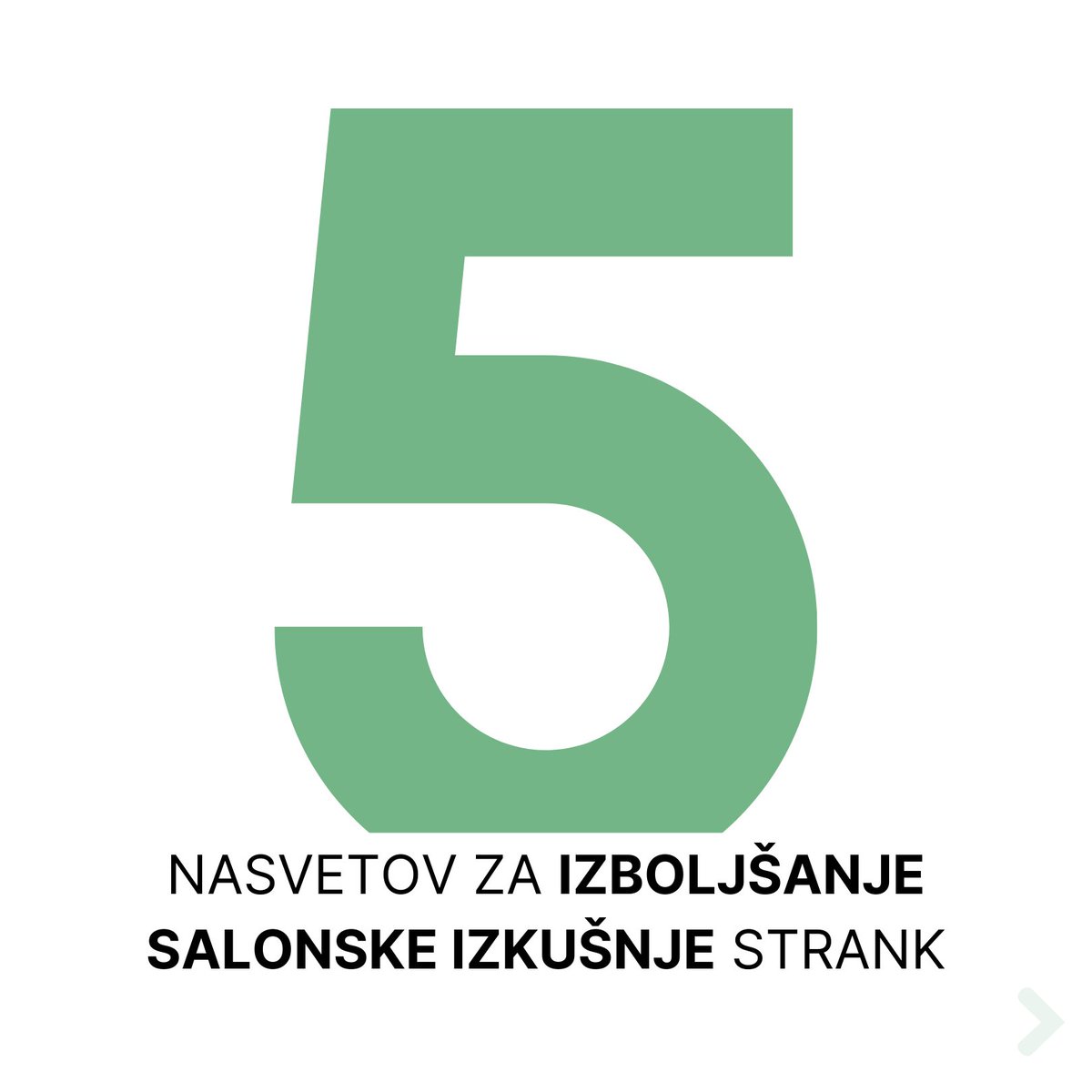 lime_booking's tweet photo. Nasveti, ki bodo pripomogli k temu, da se bodo stranke še z večjim veseljem vračale v vaš salon. 🤗

P.S.: če boste upoštevali 5. nasvet, ne bodo navdušene le stranke, ampak zagotovo tudi vi in vaši zaposleni. 🤫 https://t.co/CcHqKMMHj6