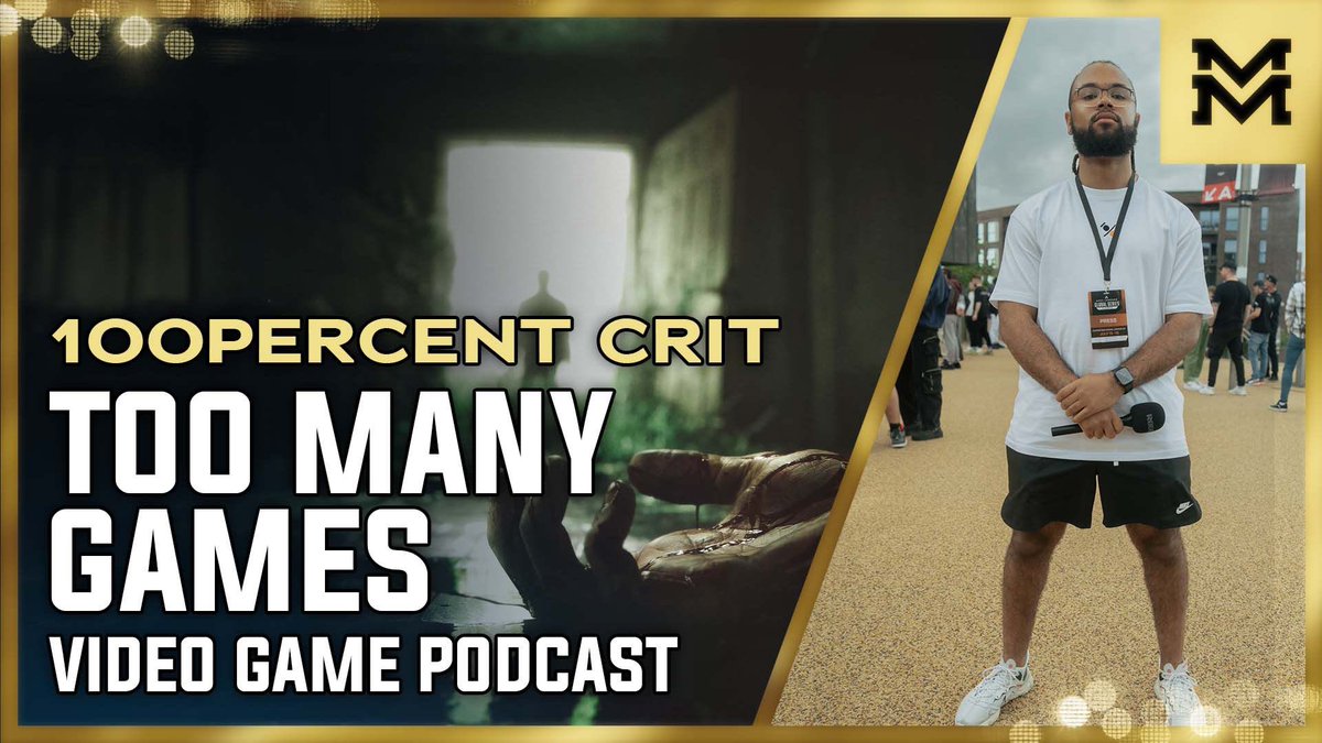 🚨NEW CONTENT ALERT🚨

On todays episode we have one of the most talented creatives I know in the gaming space! <a href="/100PercentCrit/">100 Percent Crit</a> 

We discuss his love of FPS, why he thinks The Last of Us part 2 is the BETTER game and much more.

Join us live in chat.

youtu.be/4JErG0FDZQ0?si…