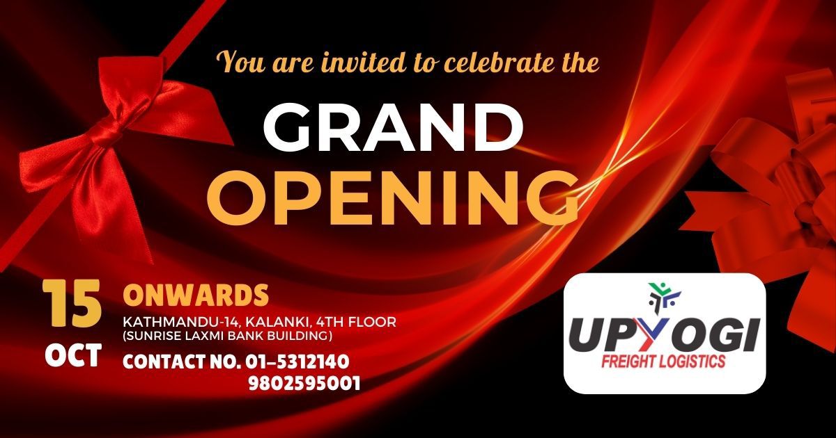 Finally Grand opening of our new office at Kathmandu, Nepal.... inviting you all 🙏🙏