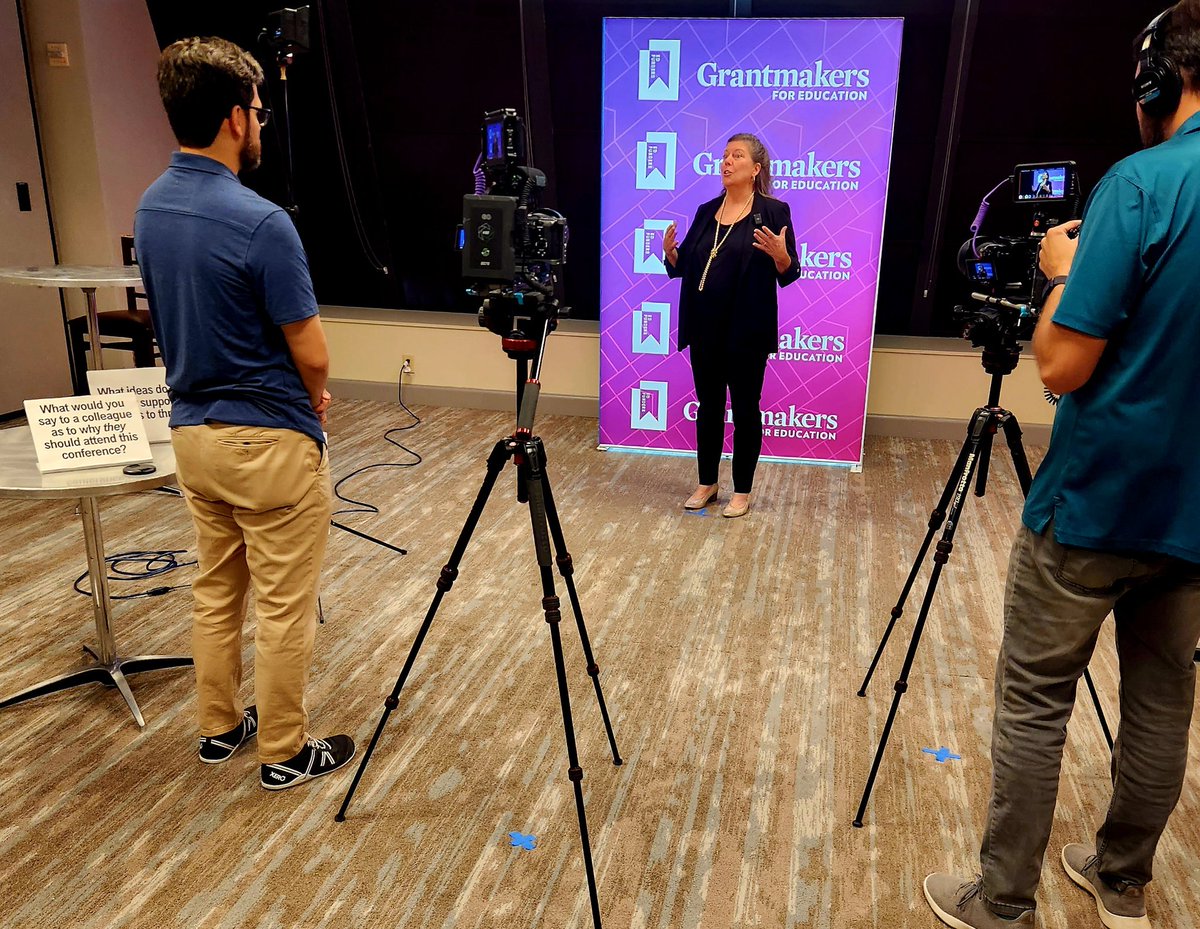 #EdFunders23 - <a href="/PreparedToTeach/">Prepared To Teach</a> Executive Director Karen Demoss in the studio, sharing new methods for helping learners thrive that are working, from New York to New Mexico.
