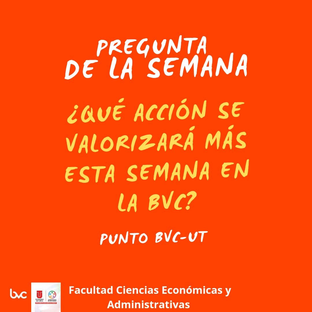 BVCIbague's tweet image. #PreguntaDeLaSemana | ¿Qué acción se valorizará más esta semana en la BVC?

Comenta con nosotros !!!!