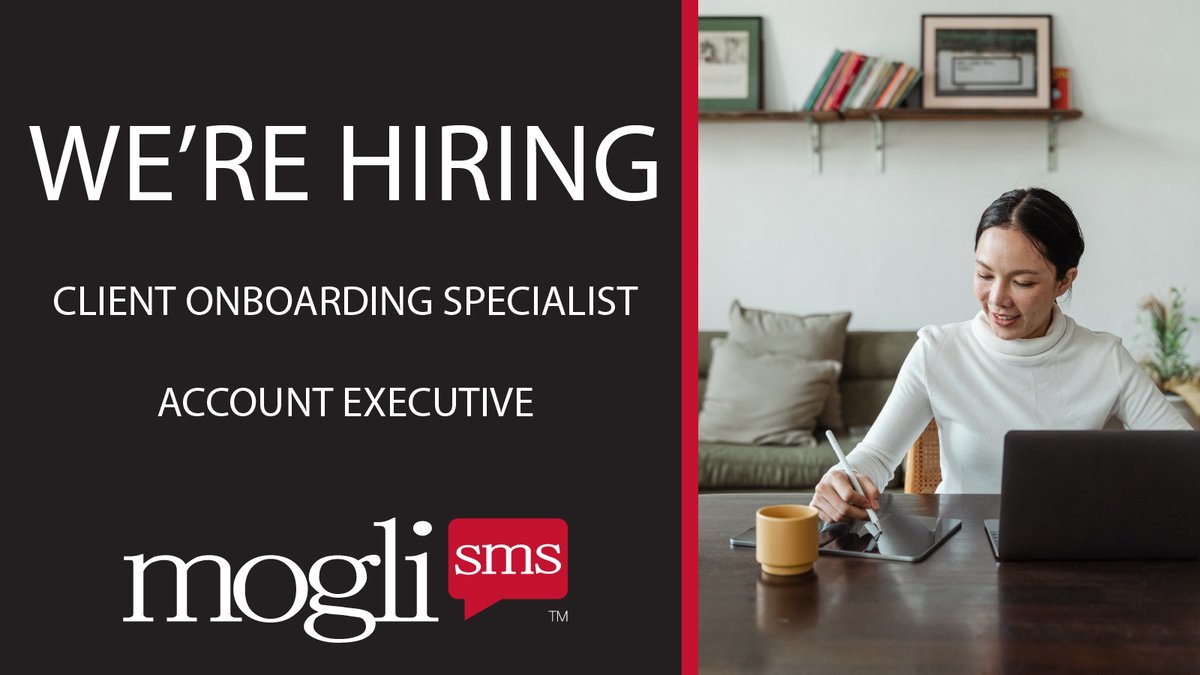 We are excited to offer YOU another fantastic opportunity to become a member of the Mogli team! We are currently seeking candidates for AE and Onboarding Specialist roles. To be considered for either of these positions, visit our website to apply today! bit.ly/3Q72xbX