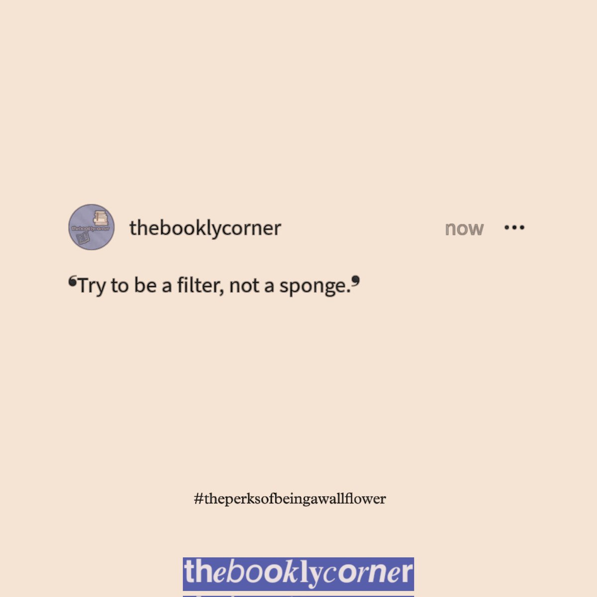 thebooklycorner's tweet photo. #thebooklycorner #bookstagram #readmorebooks #lovebooks #booklover #quotes #uniquequotes #quoteoftheday #quotesdaily #bookquotes #quotestagram #twitter #tweets #dailytweets #trending #trendingtweet #deepthoughts #deepquotes #deeplines #LiteraturePosts #theperksofbeingawallflower https://t.co/EOFEIw7EDN