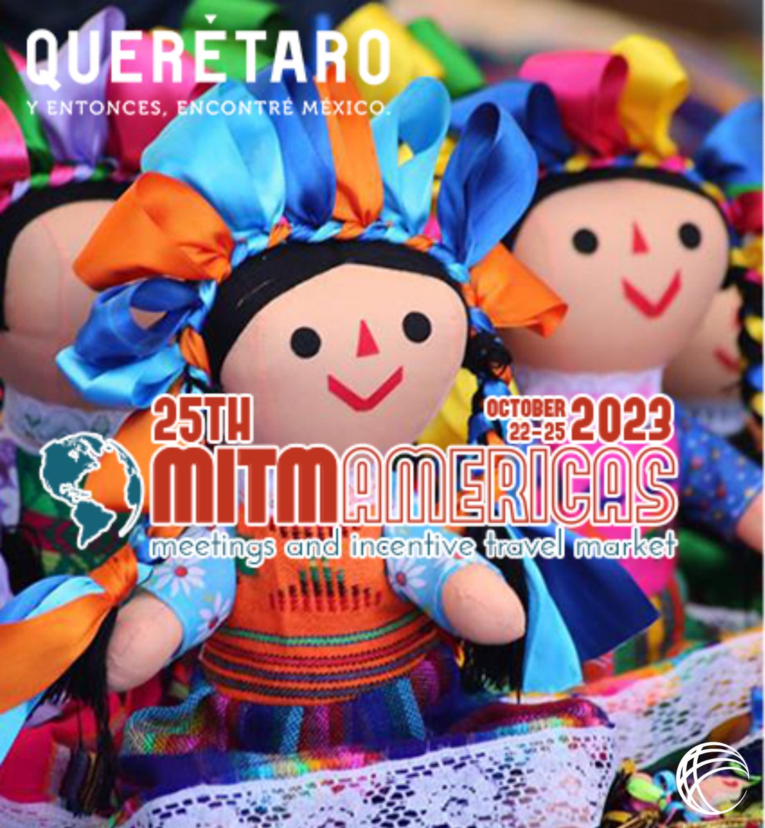 EventravelQRO's tweet photo. #SaveTheDate| La 25 edición de #MITMAmericas Meetings & Incentive Travel Market, vuelve a #México, del 22 al 25 de octubre en el @QCCmx.
MITM Americas es la feria internacional #MICE B2B más antigua de las Américas y del Caribe, habiéndose realizado en 16 ciudades de 9 países. https://t.co/WASZIO9ov7