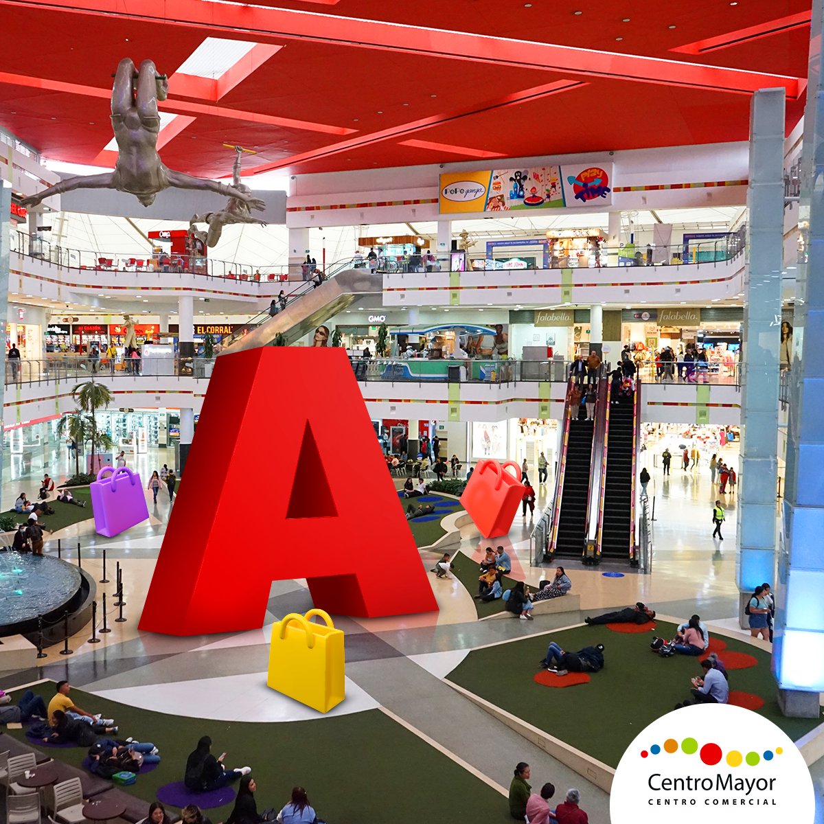 Encontramos a la A en Atención al Usuario, estaba perdida. Decidimos llevarla de shopping por Centro Mayor Centro Comercial y nos confió su próximo destino✈️
¿Cuál crees que será? Cuéntanos en los comentarios 😎
#QuépasóconlaA @Avianca #Avianca #A @AviancaEscucha @AviancaSAM