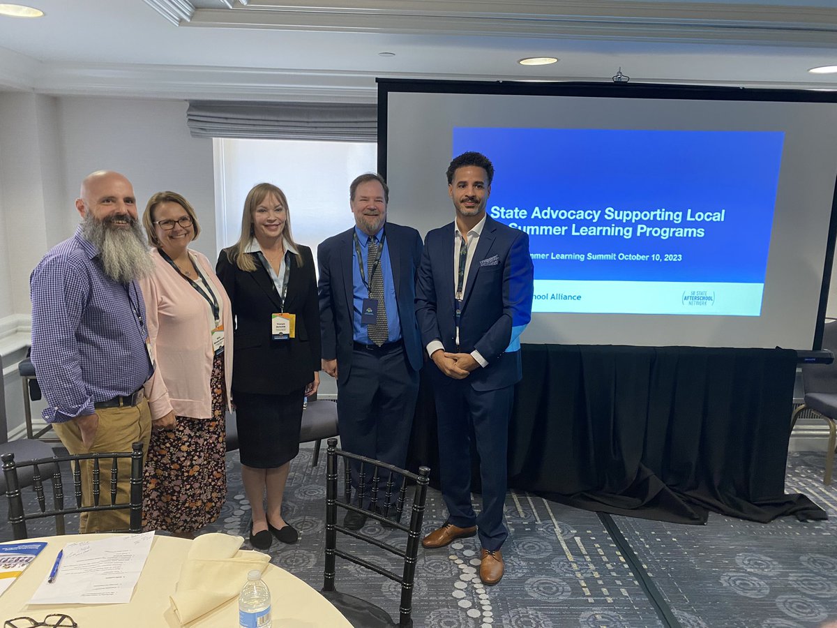 erikAfterschool's tweet photo. At #summerlearningsummit Thank you @AKAfterschool @MiAfterSchool @PSAYDN @AlabamaELA for sharing your success and partnership in advocating for #smartersummers and #afterschoolworks https://t.co/7aAYygyEdJ