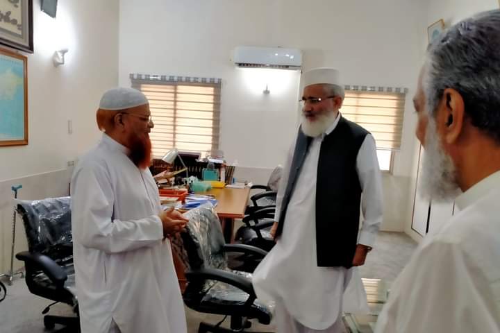 hayatkhanchd333's tweet photo. کراچی - امیر جماعت اسلامی سراج الحق کی مہتمم دارالعلوم کراچی و مفتی اعظم پاکستان مولانا مفتی تقی عثمانی سے جامعہ دارالعلوم میں ملاقات
جماعت اسلامی کے تحت 15 اکتوبر کو شاہراہ فیصل پر فلسطینی مسلمانوں اور مجاہدین سے اظہار یکجہتی کے لیے ہونے والے”الاقصیٰ فلسطین مارچ“ سمیت 16 https://t.co/diX4jEvDqp