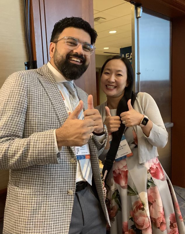 Sara_Jiang's tweet image. Can’t fit all the amazing folks and photos into this post but absolutely thrilled to see old friends and meet new ones at #CAP23 @Pathologists. Coming away reenergized and inspired for the future of our specialty. Thank you all for being so awesome and for being #MyPathFamily
