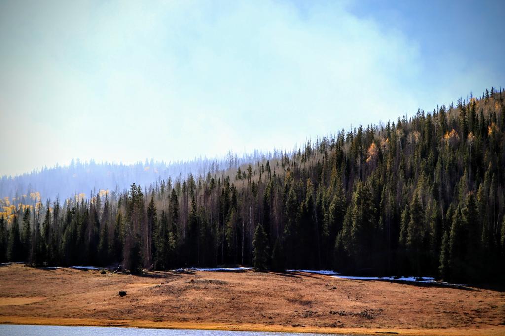 FishlakeNF's tweet photo. #MonroeMountainAspenEcosystemsImprovementProject AM Update for 10/10/23

We still have snow up here at the #SouthMonroeRXFire. A little snow helps reduce the risk of fire spread but too much makes it difficult to effectively burn to meet objectives. https://t.co/03jqcbBHwH