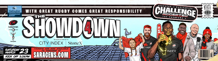 Come and join the Billericay Bees at Tottenham Stadium for The Showdown 4 - Saracens vs Harlequins on Saturday 23rd March 2024, 3:05pm kick off. 

Ticket link : bit.ly/3sz7GQQ

Contact billericaybees@gmail.com for further information...