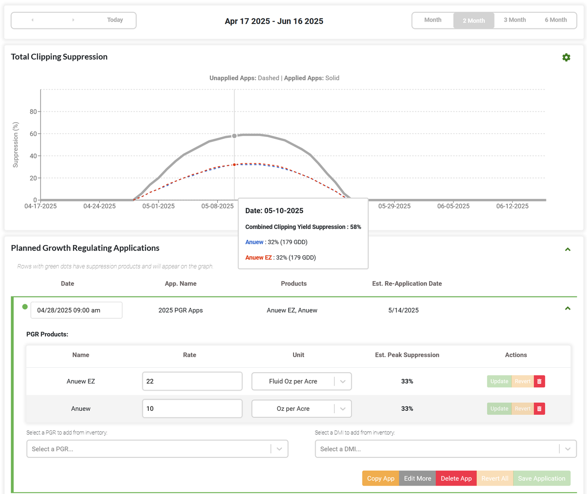 Bill Kreuser, PhD (@pgrbill) on Twitter photo Interested in using Anuew EZ from <a href="/NufarmUSTurf/">Nufarm US Turf</a>? The models are now in <a href="/GreenKeeperApp/">GreenKeeper</a>.
Add Anuew EZ to your inventory and view the rate/weather response in the Growth View of Program Builder. Start your free trial at GreenKeeperApp.com. Interested in using Anuew EZ from <a href="/NufarmUSTurf/">Nufarm US Turf</a>? The models are now in <a href="/GreenKeeperApp/">GreenKeeper</a>.
Add Anuew EZ to your inventory and view the rate/weather response in the Growth View of Program Builder. Start your free trial at GreenKeeperApp.com.