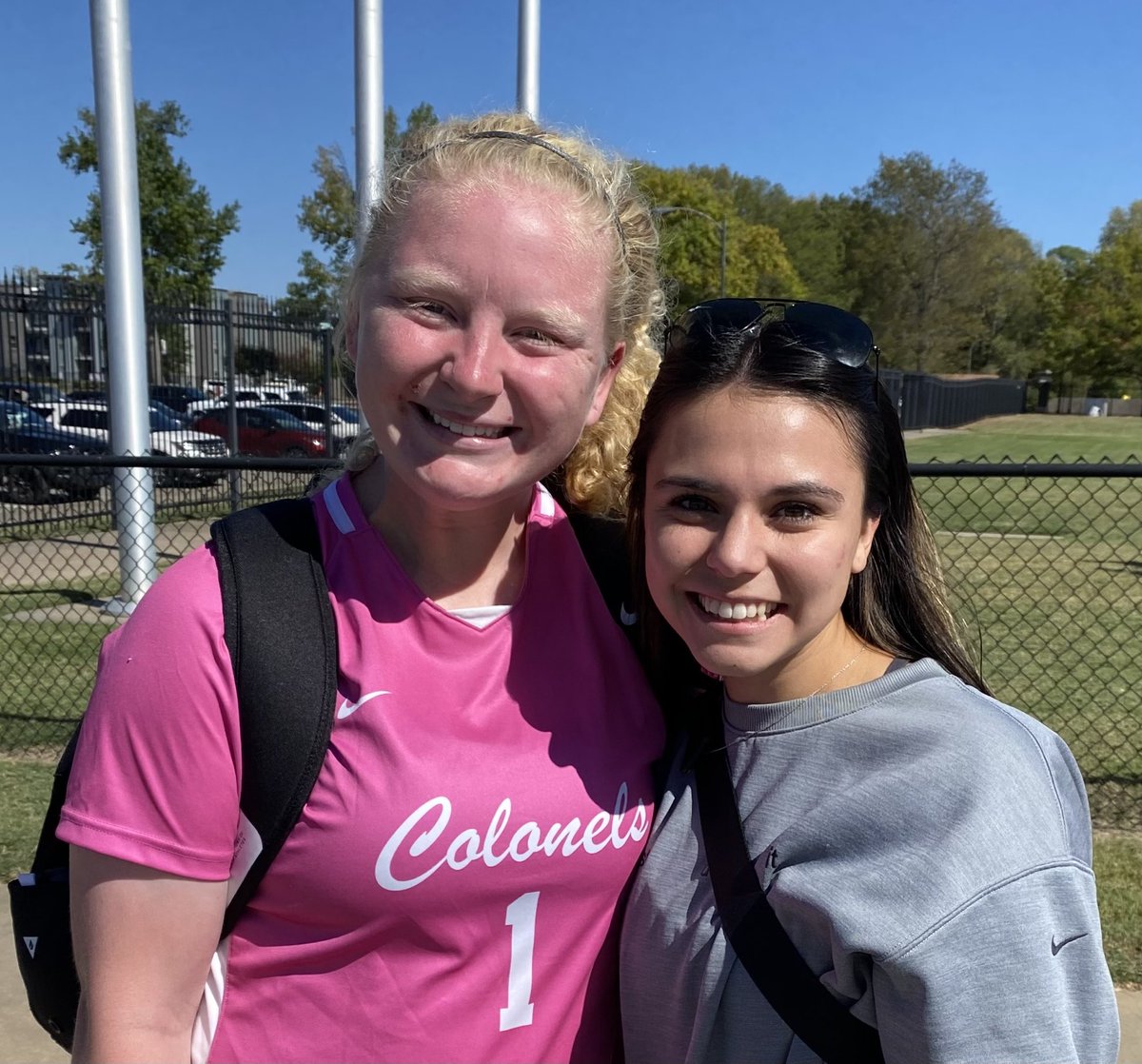 sdean13's tweet photo. Teammates. Roommates. #IMG Fam. ⁦@IMGASoccer⁩ ⁦@carlydean01⁩ https://t.co/U87hwd09BS