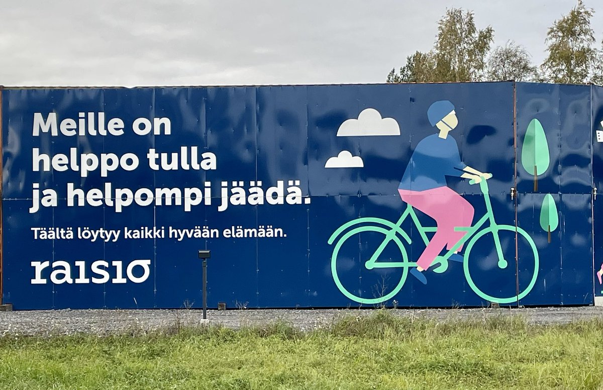 Useimmat kunnat tekevät hyvää työtä vetovoiman lisäämiseksi, mutta vähintään yhtä tärkeää on panostaa pitovoimaan. <a href="/Raisionkaupunki/">Raision kaupunki</a> on kiteyttänyt osuvasti  kahdella lauseella olennaisen pitovoimasta. 
#vetovoima #pitovoima