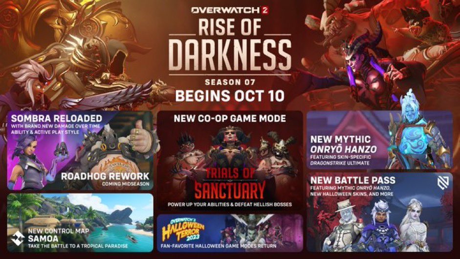 🎁 GIVEAWAY FOR SEASON 7 BATTLEPASS IN #Overwatch2 🎁

JOIN THE #giveaway HERE:

1️⃣ FOLLOW: <a href="/ItsSomjuu/">Dre🇯🇲</a> 
2️⃣ LIKE + RETWEET
3️⃣ TAG 1 FRIEND

❤️ GOOD LUCK &amp; HAVE FUN!!! ❤️