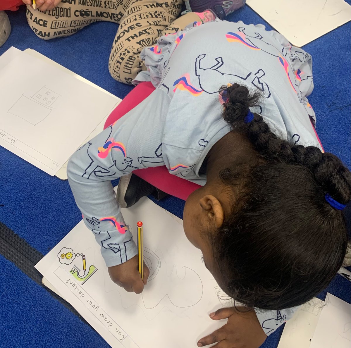 TorrianoJuniorS's tweet photo. We celebrated #AdaLovelaceDay by creating our own flying machines. We used our #STEAM skills to draw #prototypes. Throughout the day, lots of us brought our incredible designs to life in the junk-modelling area, or with wooden blocks and Lego. We’re such curious #polymaths! https://t.co/Gp6DtsG1jx
