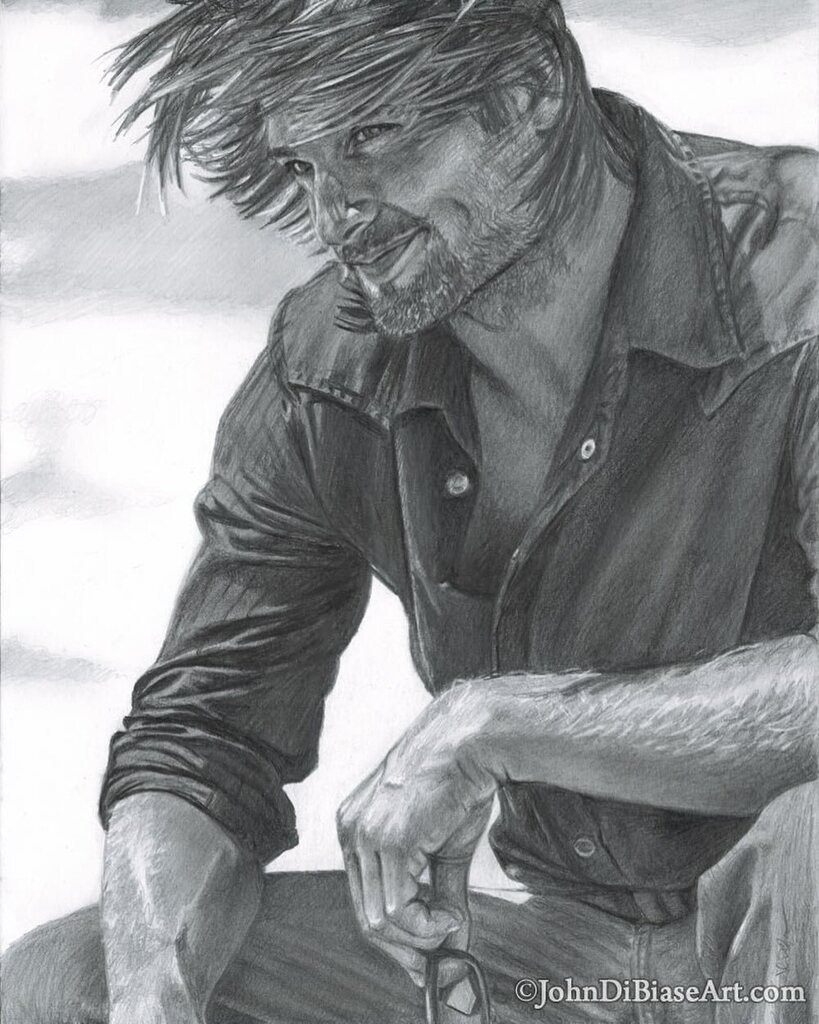 johnDiBiase's tweet photo. It’s been a year since I’ve shared this one. Where my fellow Losties at?? Here’s my freehand graphite drawing of @officialjoshholloway as Sawyer.
#lost #sawyer #joshholloway #colony #jamesford #lostabc #losttv #oceanic815 #gallery #pencilart #realism… https://t.co/TJht7Z01Gd https://t.co/nDfi3Pyg9C