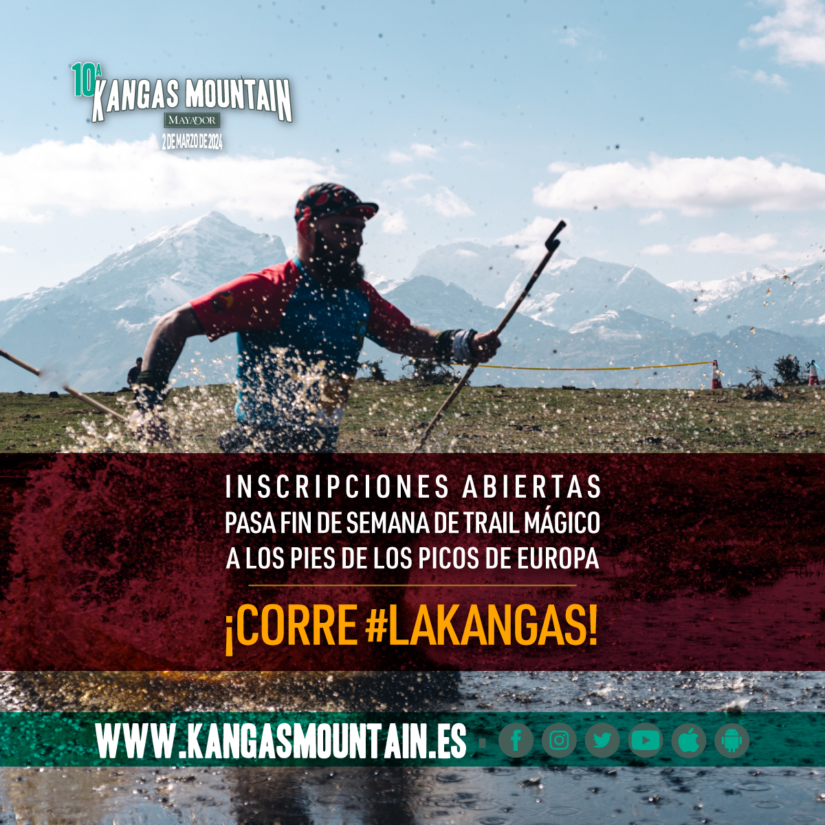 La décima edición de #lakangas ya está en marcha. ¡Corre a por tu dorsal con alojamiento a precio reducido antes de que se acaben!
kangasmountain.es
#trailrunning #trail #lovemountains #trailrunninglife #asturias #picosdeeuropa #turismoasturias #cangasdeonis #running