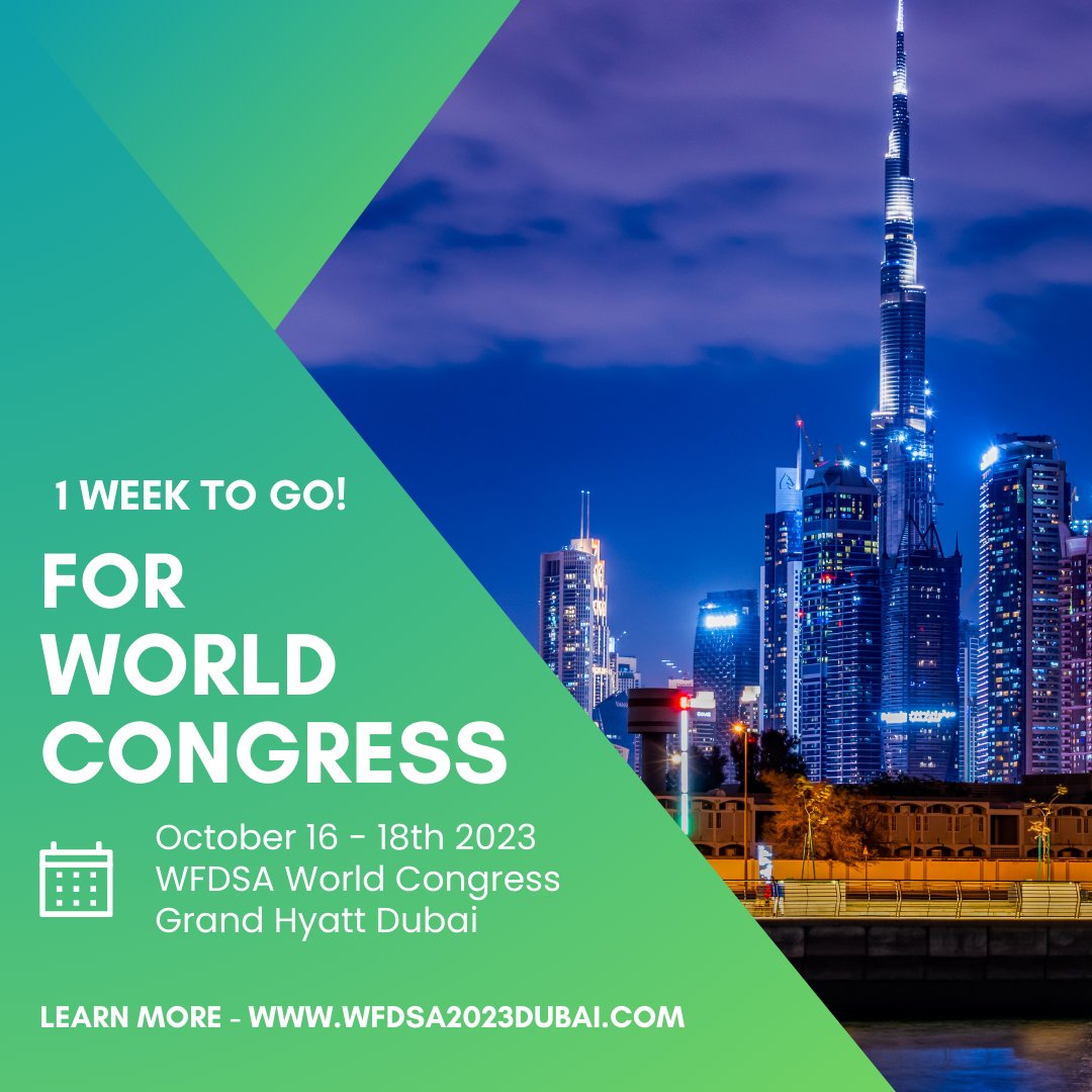 DSA_MENA's tweet photo. 📣 We're less than one week out from World Congress!

We are so excited to be welcoming you all to the wonderful city of Dubai 🇦🇪 😊

To learn more about our upcoming event, visit: https://t.co/uYYdvKPDLT

#DSA #WFDSA #DSAUAE #DirectSelling #Dubai #VisitDubai https://t.co/WyHp1kR8LA