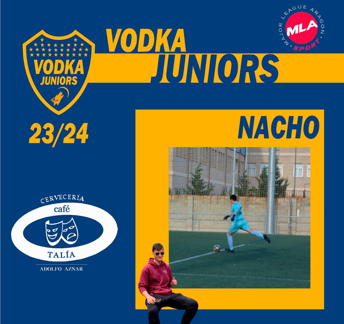 vodka_juni0rs's tweet photo. 🚨🚨  Nacho será nuevo jugador del Vodka Juniors esta temporada✍️✍️

❤️😊  Bienvenido a la familia Nacho!! https://t.co/0tLyLfftbV