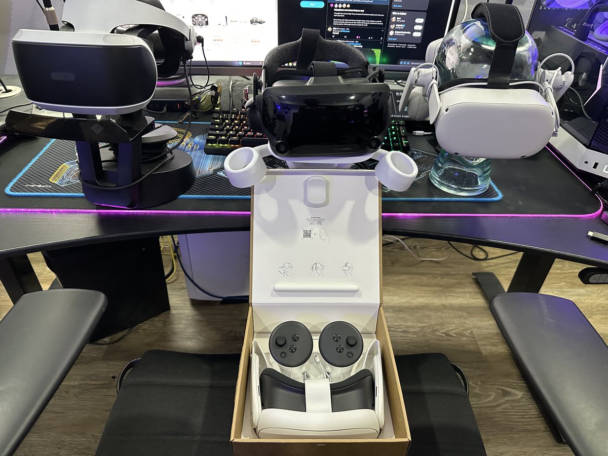 TK0Asante's tweet image. Welcome to the family! 
#PSVR #ValveIndex #Quest2 #Quest3