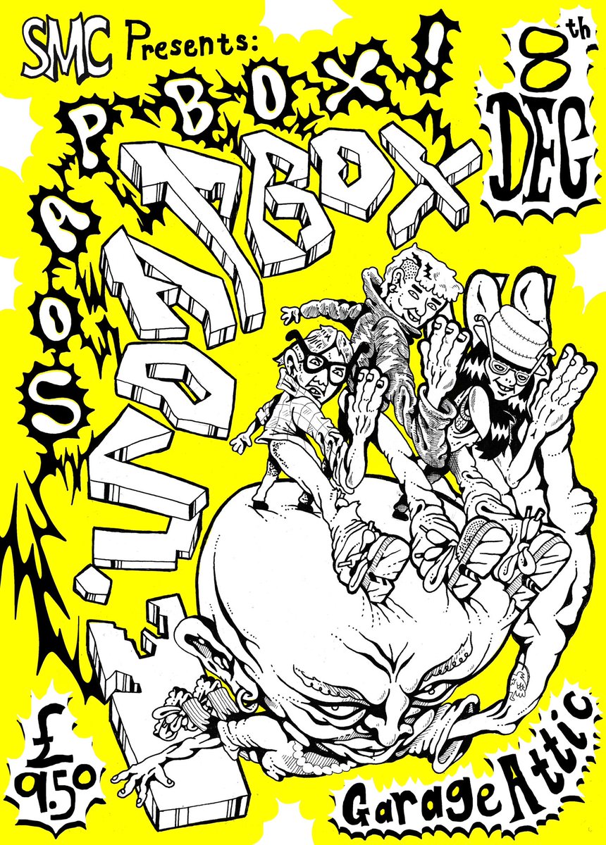 SOAPBOX

HEADLINE 3

8th December Garage Attic

TICKETS IN BIO