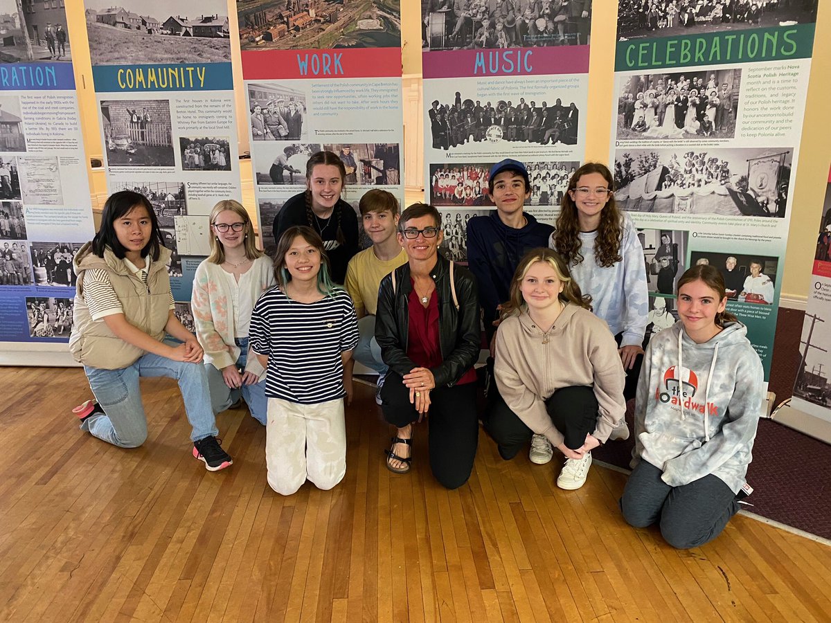 For Polish heritage month <a href="/WPMMiddleSchool/">WPM_Middle School</a> grade 6 students created Wycinanki (Polish Paper Art) projects. WPM Art club members also took in the sites (and tastes!) of the Polish Cafe at the Polish Village Hall. Great job Mustangs!