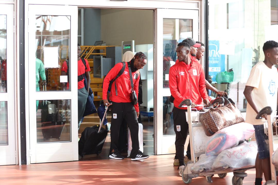UgandaCranes's tweet image. Uganda Cranes contingent has safely arrived in Bamako, Mali ahead of the friendly game against Mali this Friday. 

The team checked in at MICASA Hotel.

#UGCranesWeGo