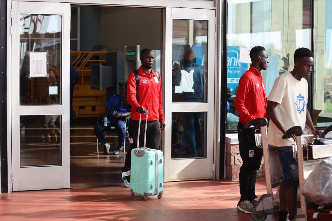 UgandaCranes's tweet image. Uganda Cranes contingent has safely arrived in Bamako, Mali ahead of the friendly game against Mali this Friday. 

The team checked in at MICASA Hotel.

#UGCranesWeGo