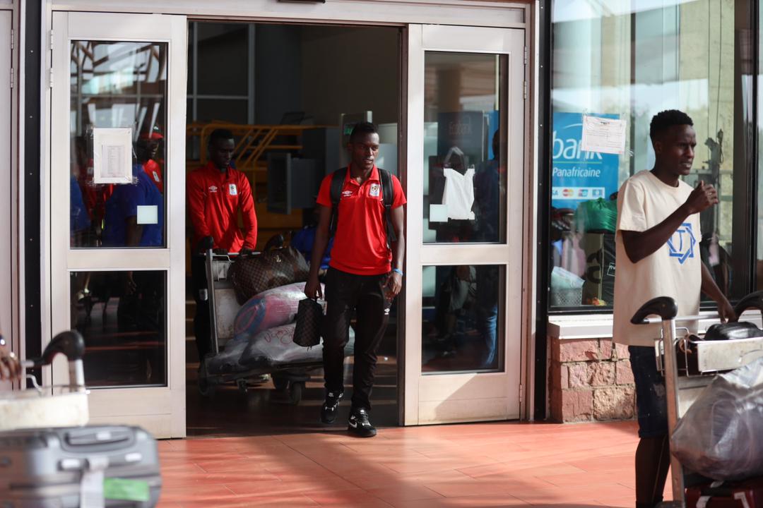 UgandaCranes's tweet image. Uganda Cranes contingent has safely arrived in Bamako, Mali ahead of the friendly game against Mali this Friday. 

The team checked in at MICASA Hotel.

#UGCranesWeGo