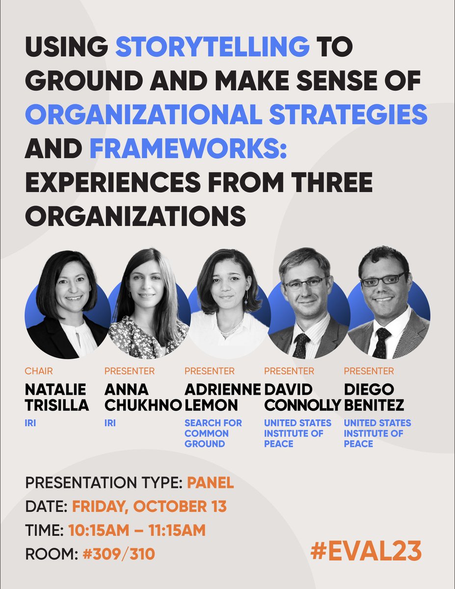 IRIglobal's tweet photo. @IRIglobal is pleased to have several members of our Evidence and Learning Practice team participating in the America Evaluations Association's annual conference this week. They will take part in 4 panel discussions at the event #EVAL23 @natrisilla @paigerumelt @marian_hale https://t.co/Ax78WE8Kyq