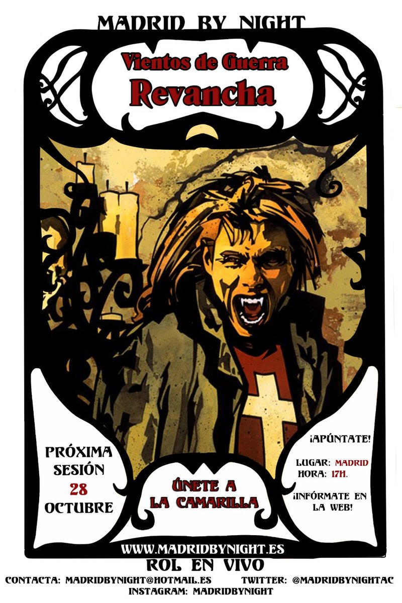 Uniros a <a href="/MadridByNightAC/">Madrid By Night AC</a> y juzgad a @vampiromascara