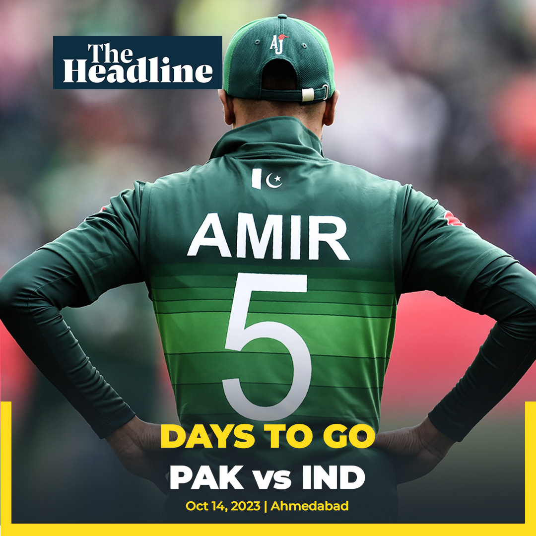5 days remaining for the clash of Arch Rivals at ICC Cricket World Cup 2023.    
#IndiavsPak #ICCWorldCup2023 #PakistanCricket #squad #CWC23 #IndianCricketTeam #Amir #CWC2023