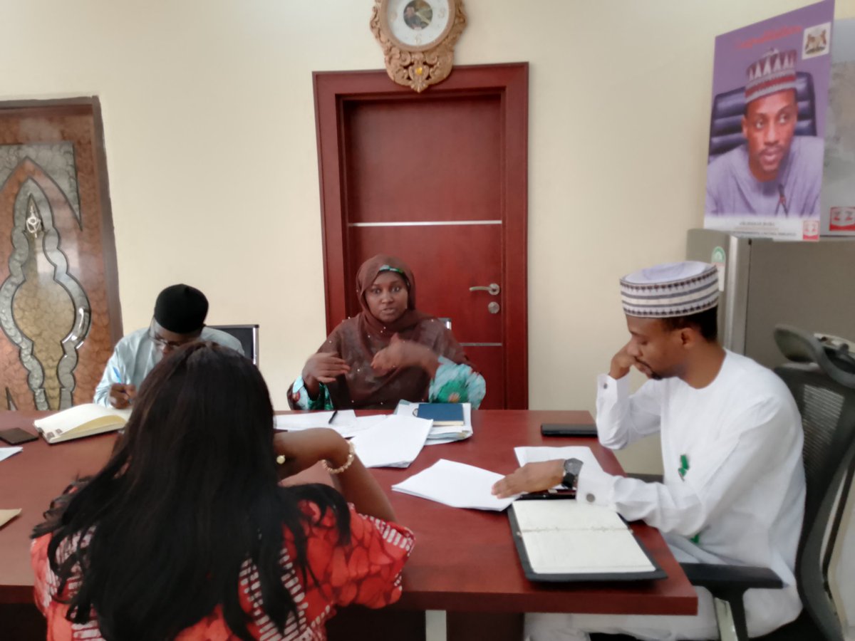 KadEnvironment's tweet photo. The Commissioner has chaired a meeting with the management of Kaduna Environmental Protection Authority (KEPA) where they presented updates on their activities,programmes and projects. https://t.co/z0jsTG7g2n