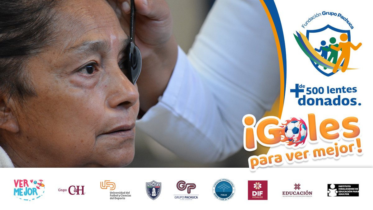 FundacionPachuc's tweet photo. Más de 500 lentes donados, gracias a la campaña, "Goles para ver mejor".
#Apoyemosalosquemáslonecesitan https://t.co/ap7hrRVv2Y