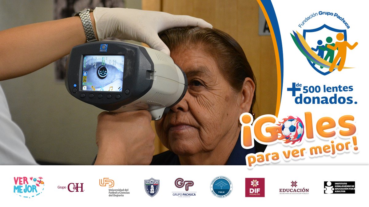 FundacionPachuc's tweet photo. Más de 500 lentes donados, gracias a la campaña, "Goles para ver mejor".
#Apoyemosalosquemáslonecesitan https://t.co/ap7hrRVv2Y