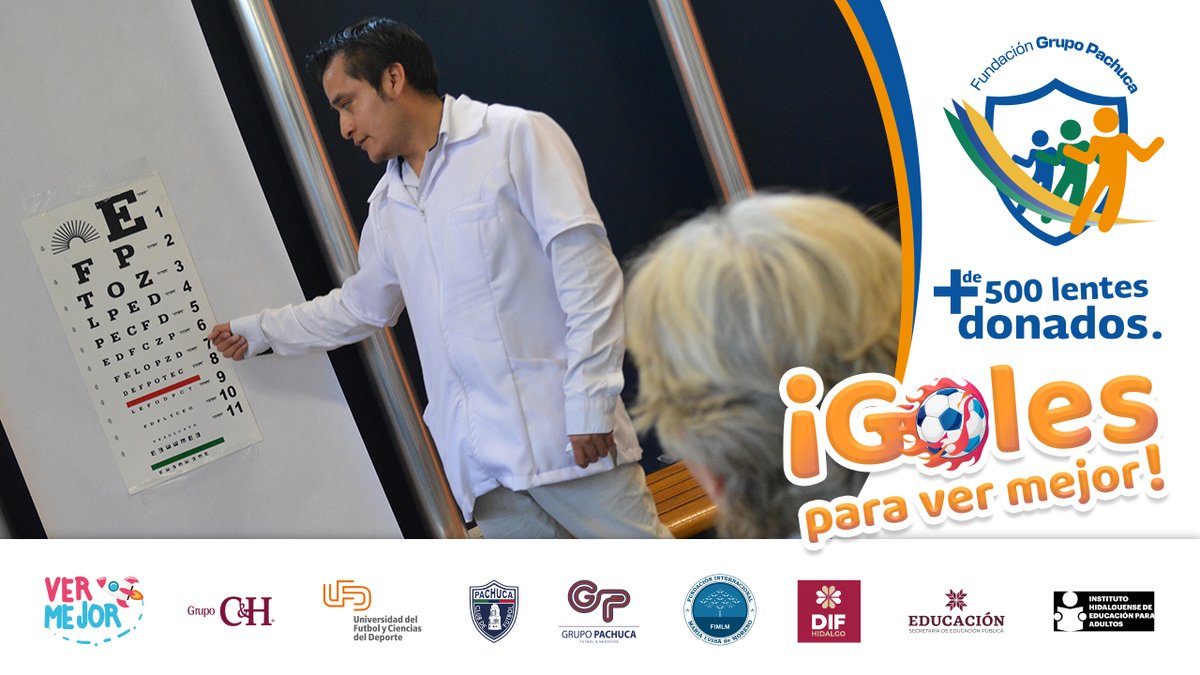 FundacionPachuc's tweet photo. Más de 500 lentes donados, gracias a la campaña, "Goles para ver mejor".
#Apoyemosalosquemáslonecesitan https://t.co/ap7hrRVv2Y