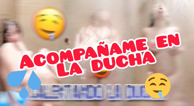 Tengo un video bien 🔥🔥 mientras me ba&ntilde;o 😈😈 as&iacute; que los esper9 en mi onlyfans, recuerden que esta al 50%