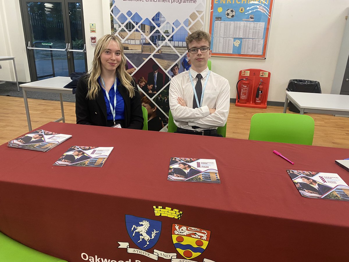 OpgsSixth's tweet photo. Thank you to SS and RH for being excellent OPGS Ambassadors at St Augustine's Careers evening. We'll have some more students like them please! https://t.co/YvcB5mNr8x