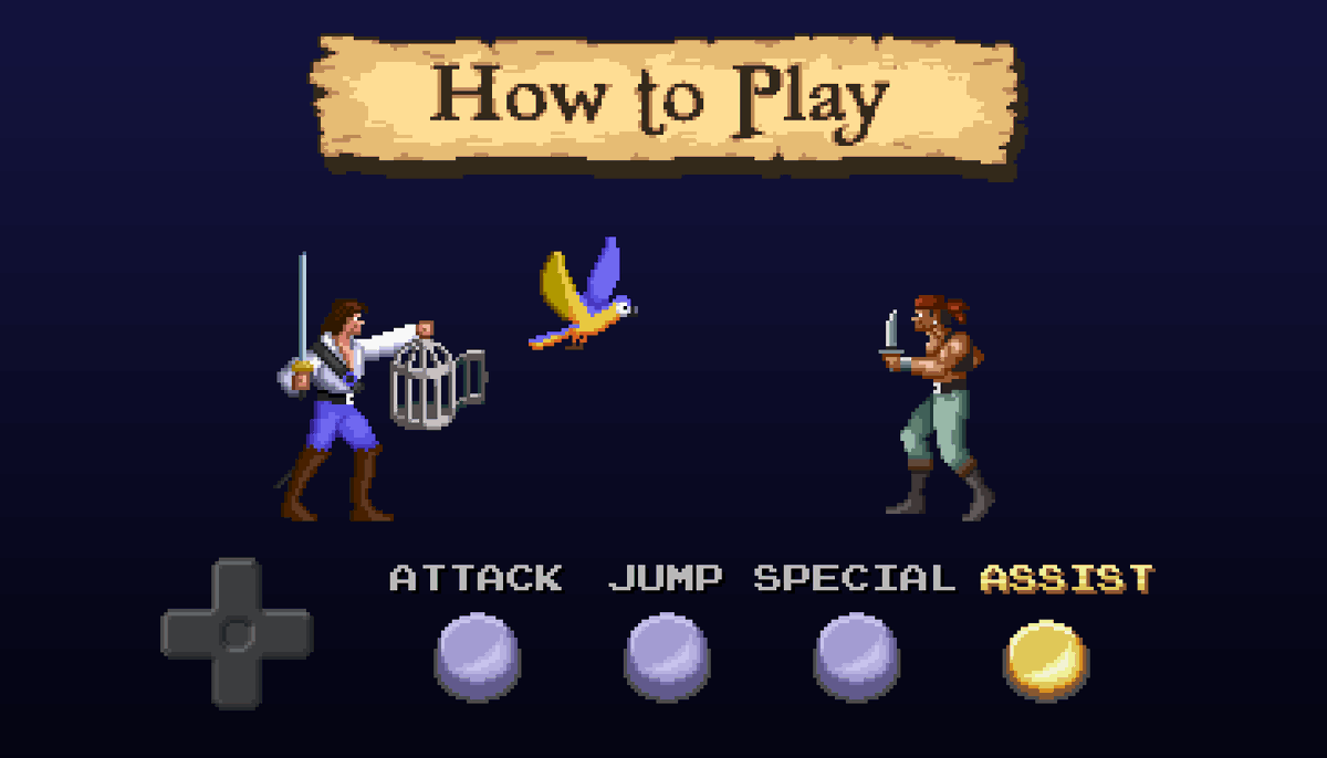 MersoEnt's tweet photo. New #BeatEmUp #BuccaneersShipshape demo available on #Steam! Various updates and additions, including #parrot companions. Check it out! https://t.co/Z7LrE0xQ9c