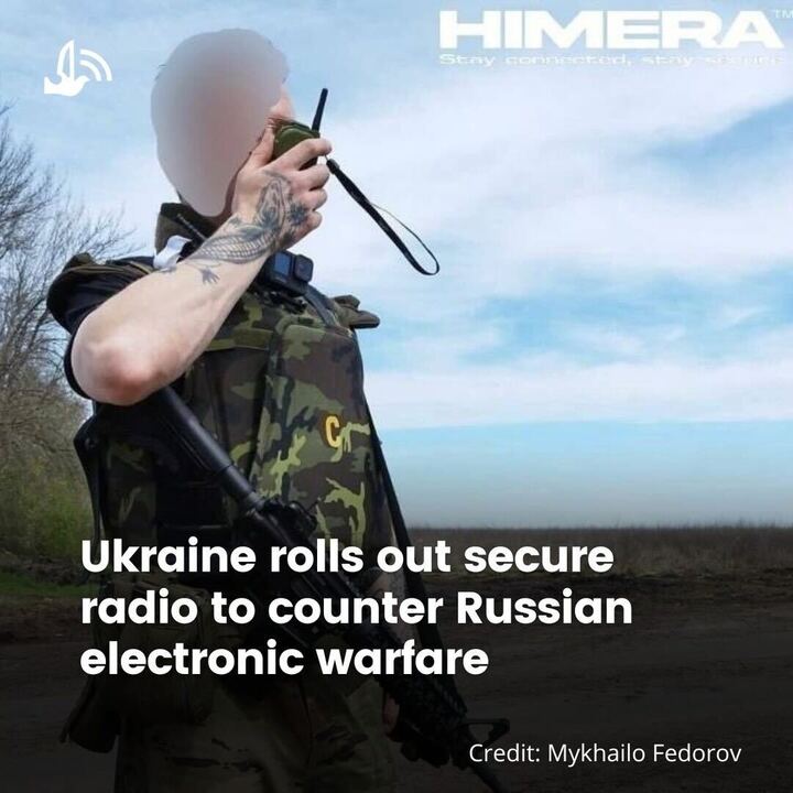 Euromaidan Press on X: "The HIMERA radio utilizes advanced Frequency  Hopping Spread Spectrum technology to effectively counter Russia's  electronic warfare tactics, creating a nearly undetectable communication  system. https://t.co/lrjxbKuRlg https://t ...