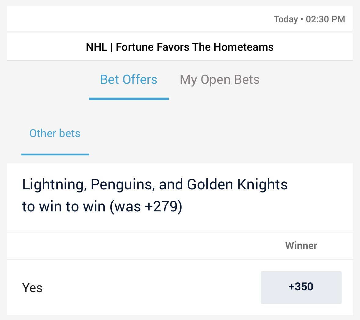 BettingAz's tweet photo. This is about 7% EV and in for 1U! https://t.co/ADI9jX47eH
