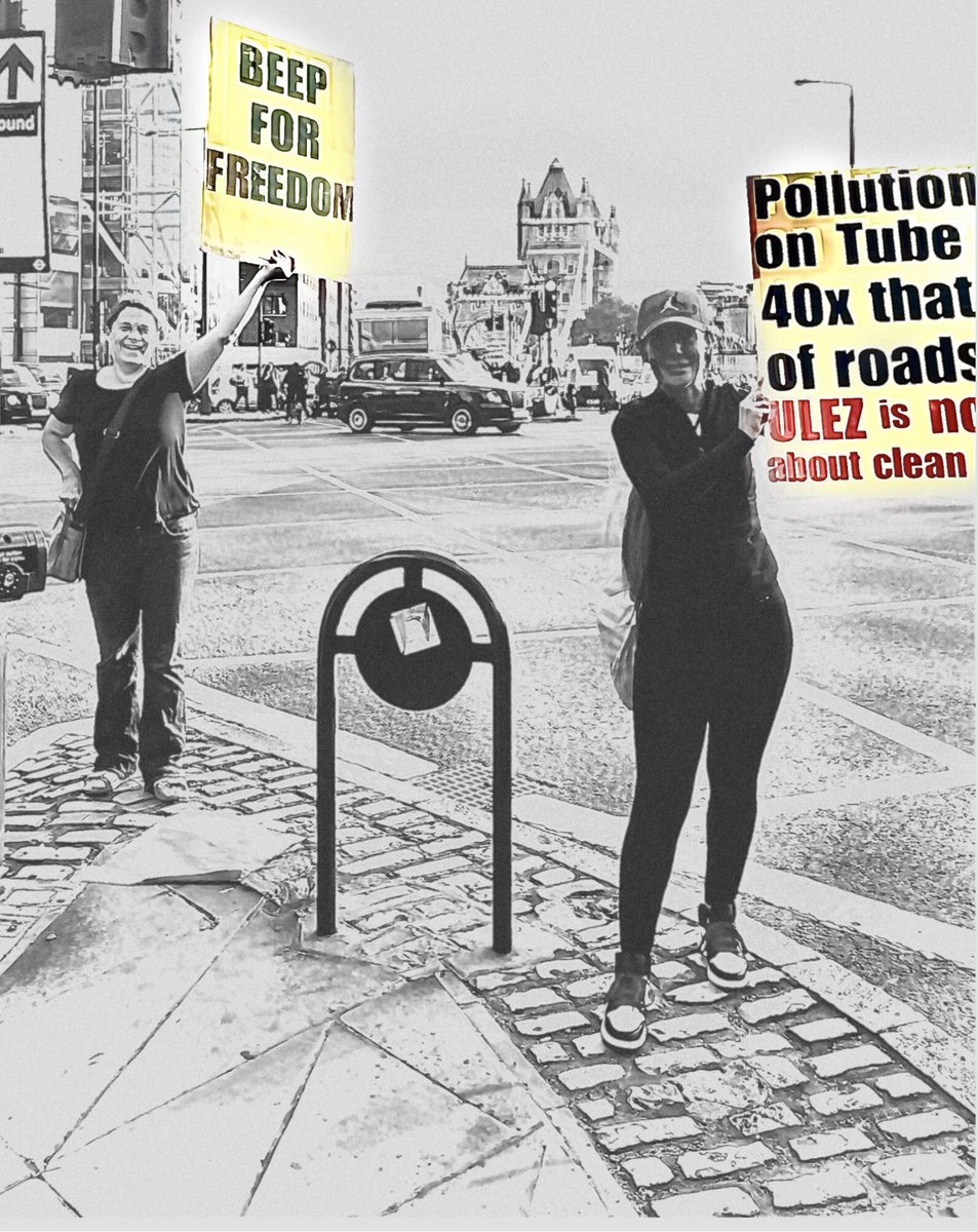 GARETHEREES's tweet photo. Photographer: garetherees

Protesters against #ulez were out in force today #towerhill gathering support from #london #motorists 
 #mycitylife #londonlife #london_city_photo #londonforyou #london🇬🇧 #visitlondon   #summer2023 #iphonephotography #blackandwhitephotography #reallife https://t.co/7PxbeBDeFf
