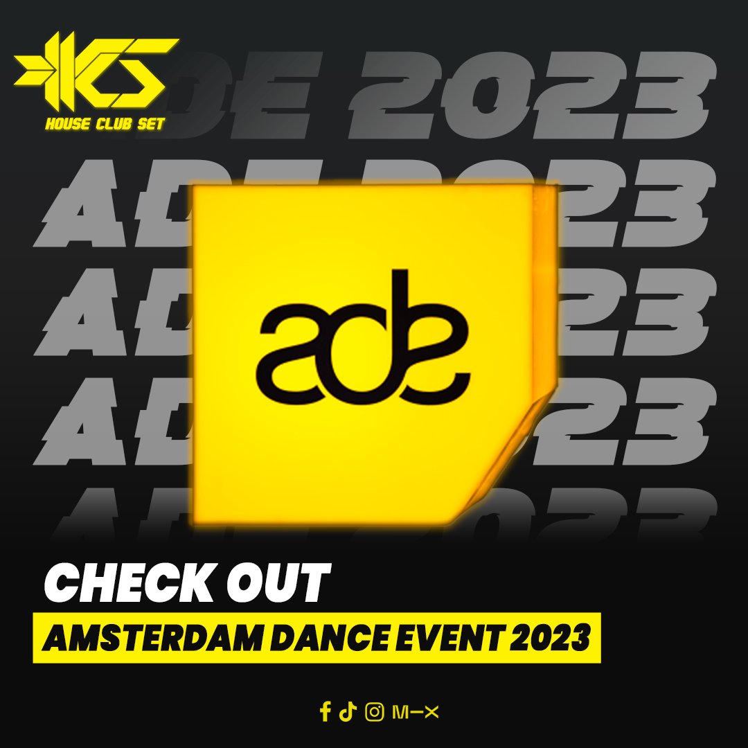 We are ready to comment on the background of <a href="/ADE_NL/">AmsterdamDanceEvent</a> 😍!

🌍One of the best and most important electronic music festivals in the world.

Check out all the conferences and events of this 2023 edition 
📲 bit.ly/amsterdamdance…