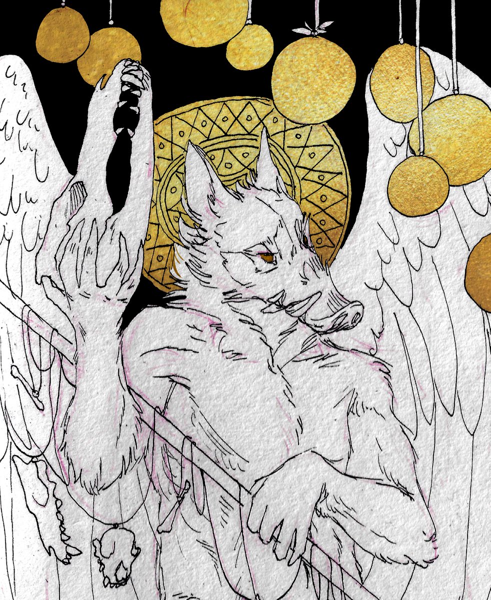 Kelgrid's tweet image. #Kultober Day 10. Faith

"After his god died, he found a being of wood and sap who would listen to his prayers"
I absolutely despise this drawing but heh at least it's done

#Kult #KultRPG #KultDivinityLost #inktober #Kultober2023