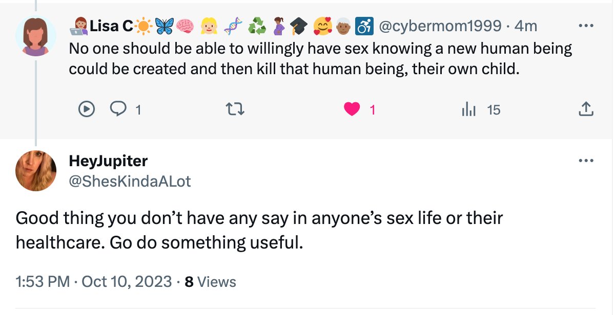 cybermom1999's tweet image. #ProAbortionLogic