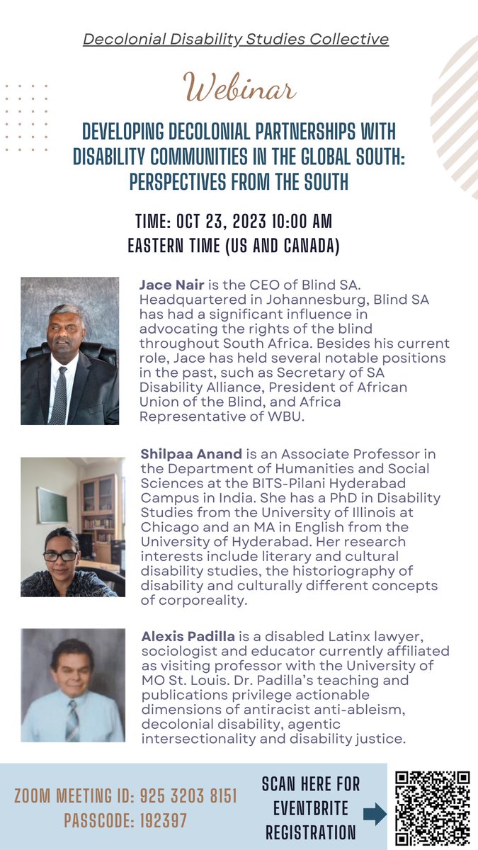 Decolonial Disability Studies Collective tweet media