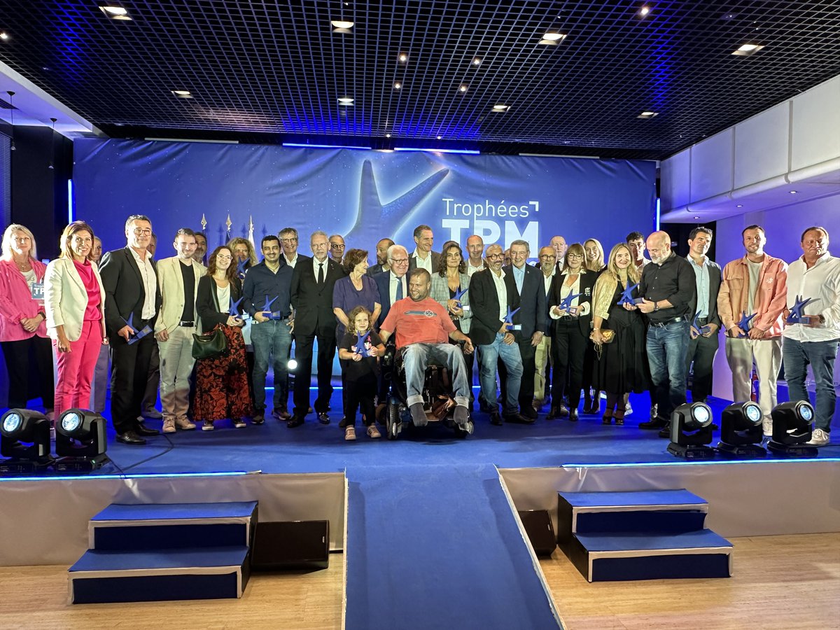 C'est terminé pour cette belle soirée de la deuxième édition des #TrophéesTPM ! Félicitations à nos 17 lauréats qui font briller notre territoire métropolitain ! #MetropoleTPM