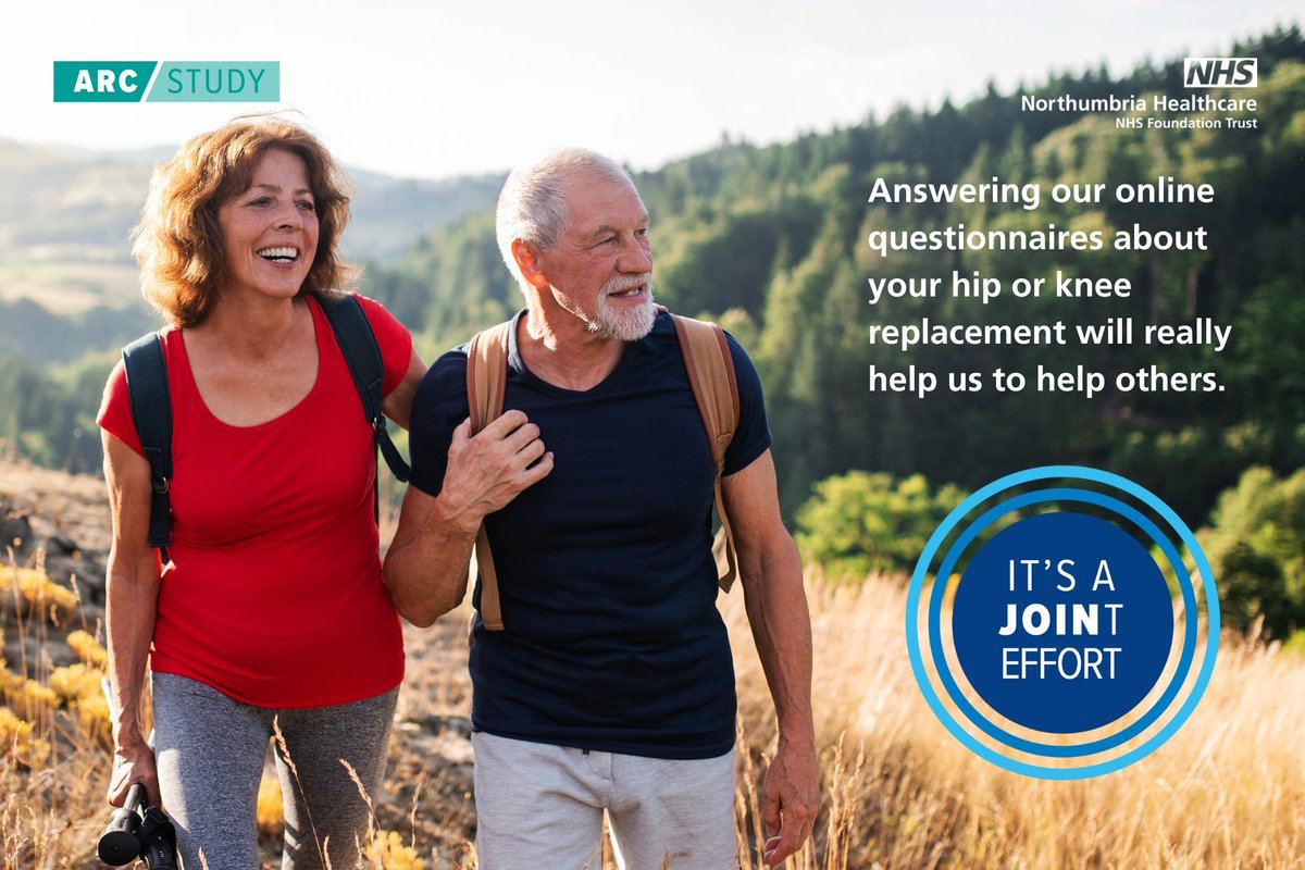 Answering our online questionnaires about your hip or knee replacement will really help us to help others. Find out more about our research study here - arcstudy.org.uk