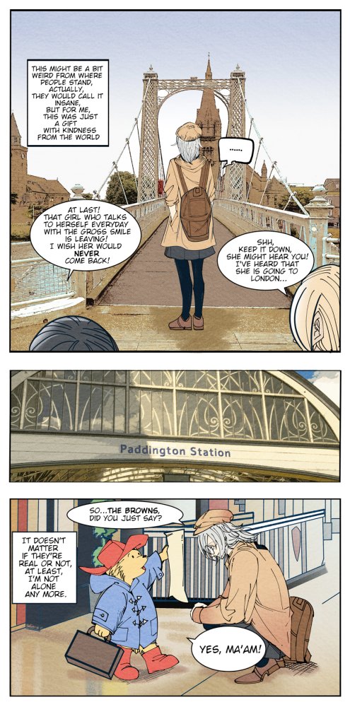 Web-comic: Welcome to London (3/7)