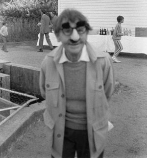 #OTD in 1983, Barbara McClintock was notified that she had received the <a href="/NobelPrize/">The Nobel Prize</a> for Physiology or Medicine. Days later, McClintock, who eschewed publicity while maintaining a wry, self-effacing sense of humor, showed up at a CSHL event “incognito” wearing a Groucho Marx mask.